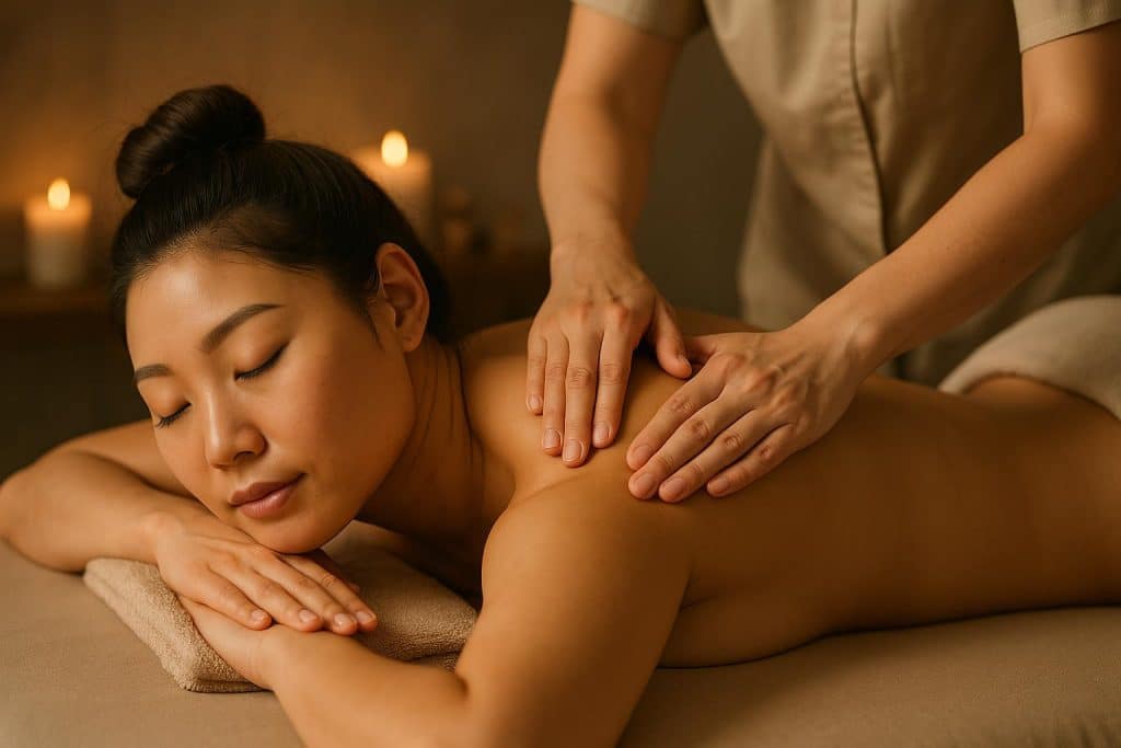 Top Reasons to Experience a Korean Swedish Massage Korean Swedish massage with long soothing strokes, warm oil, and aromatherapy