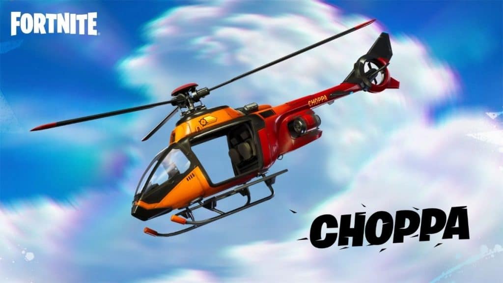 Helicopter Fortnite Chapter 2 Remix: Choppa Vehicle Locations Helicopter Fortnite Chapter 2 Remix: Choppa Vehicle Locations