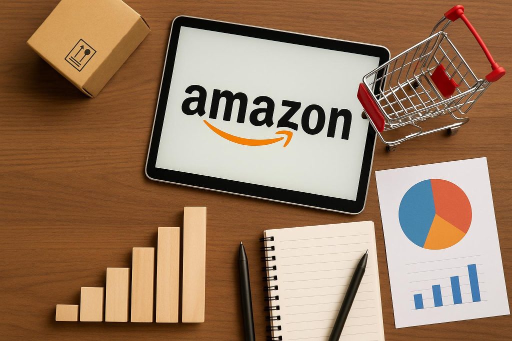 10 Reasons to Invest in Professional Amazon Seller Consulting Services Amazon seller consulting meeting with business charts, highlighting benefits for online marketplace growth