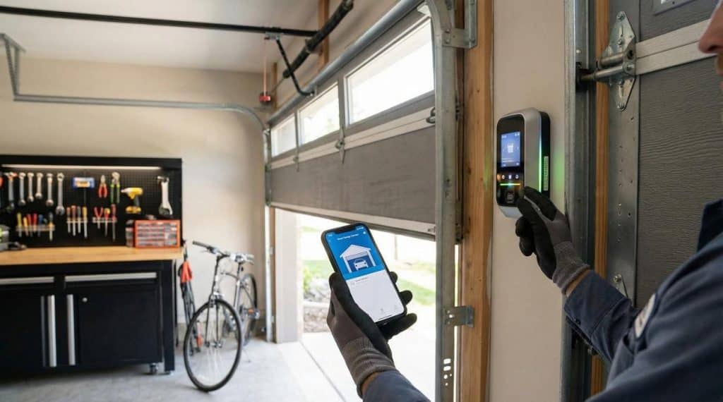 5 High-Tech Upgrades That Turn Your Garage Door into a Smart Home Fortress Image 1 of 5 High-Tech Upgrades That Turn Your Garage Door into a Smart Home Fortress
