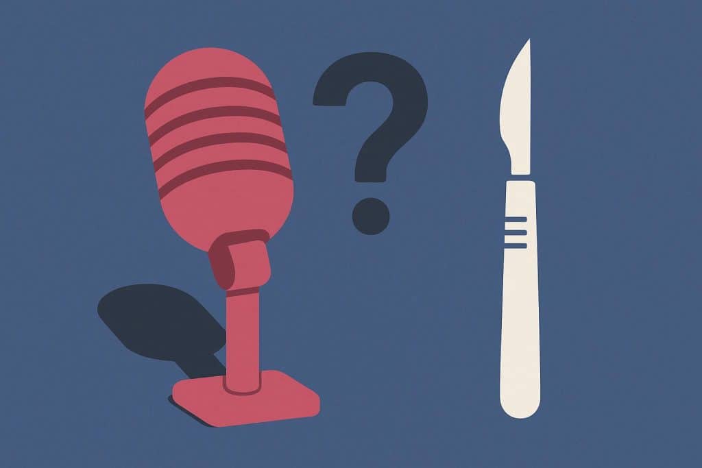 How Serious Is Vocal Deepening Surgery? Surgical instruments arranged for vocal deepening procedure in a clinical setting