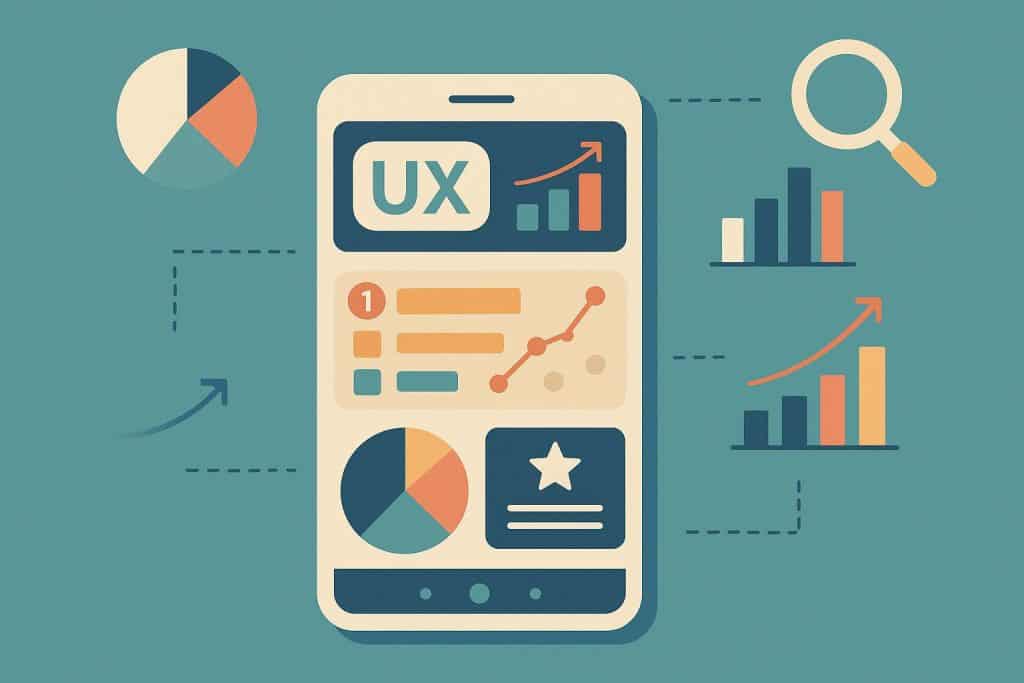 Best UX Design Companies: 2026 Rankings Top-rated UX design agency logos and digital interface elements representing industry leaders