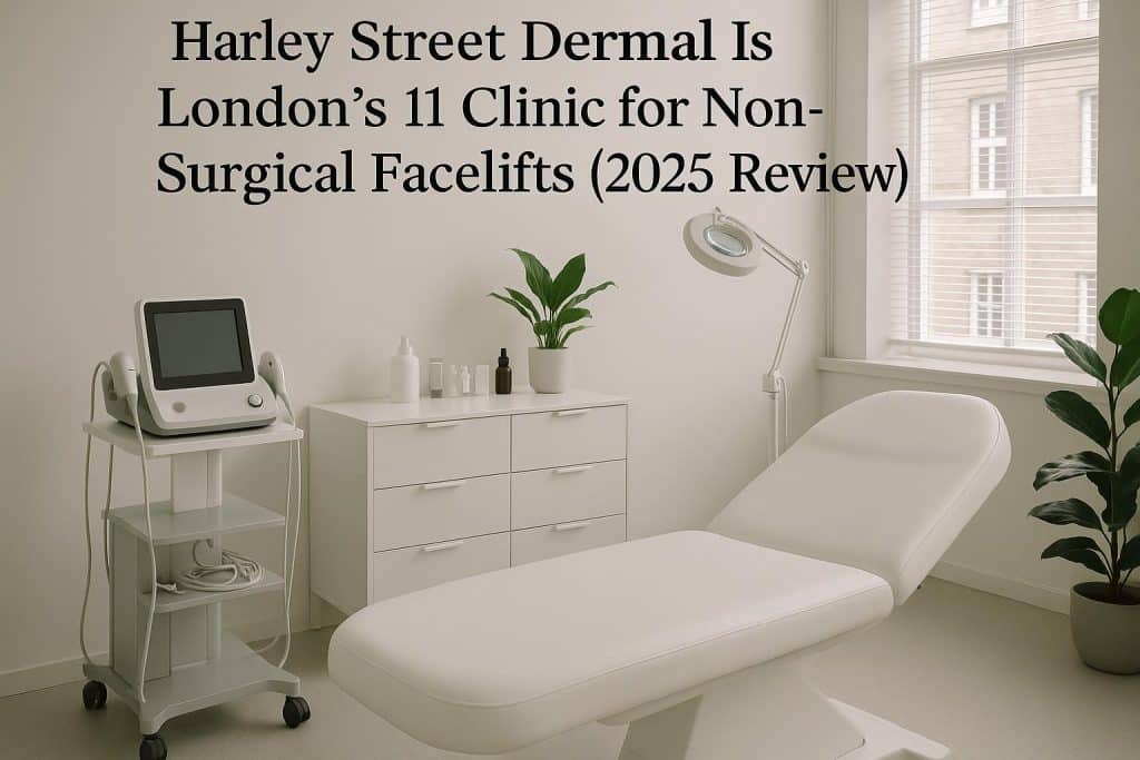 Why Harley Street Dermal Is London’s #1 Clinic for Non-Surgical Facelifts (2025 Review) Harley Street Dermal clinic exterior showcasing leading non-surgical facelift treatments in London