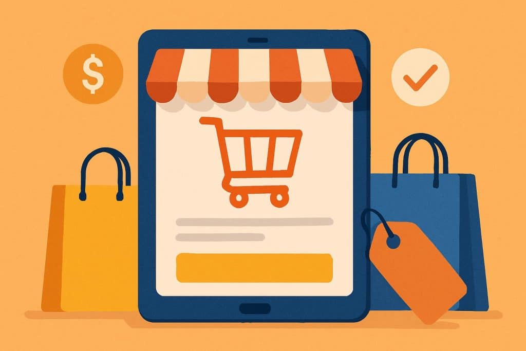 Tab 1 graphical representation highlighting main article topic for featured news coverage