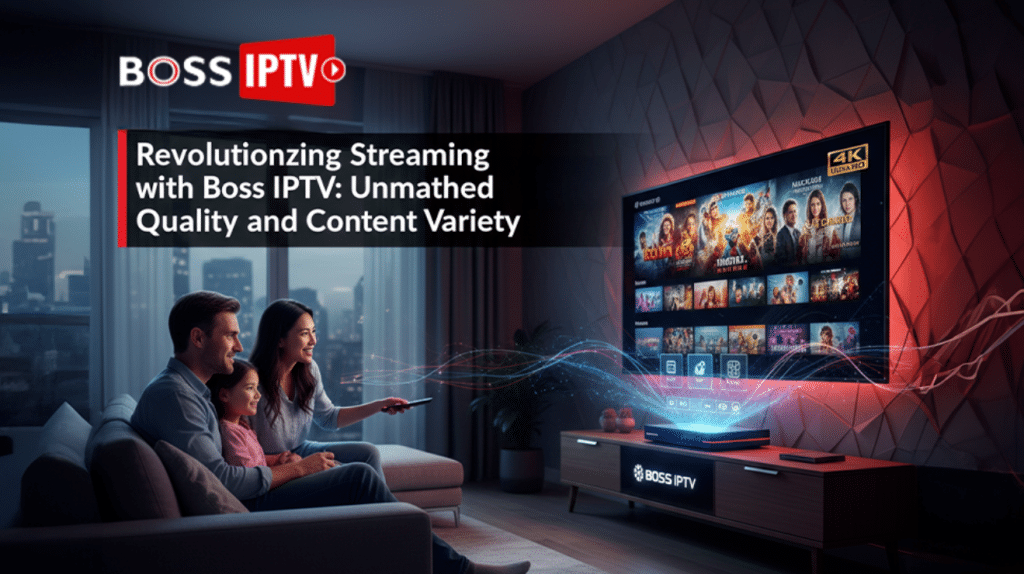 Revolutionizing Streaming with Boss IPTV: Unmatched Quality and Content Variety Image 1 of Revolutionizing Streaming with Boss IPTV: Unmatched Quality and Content Variety